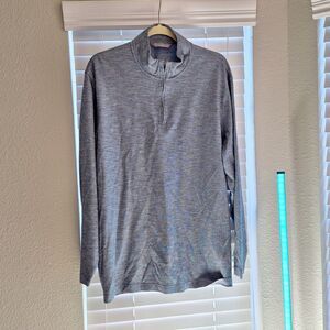 Daniel Cremieux Signature Collection Size XL Long Sleeve 1/4 Zip PulloverCV